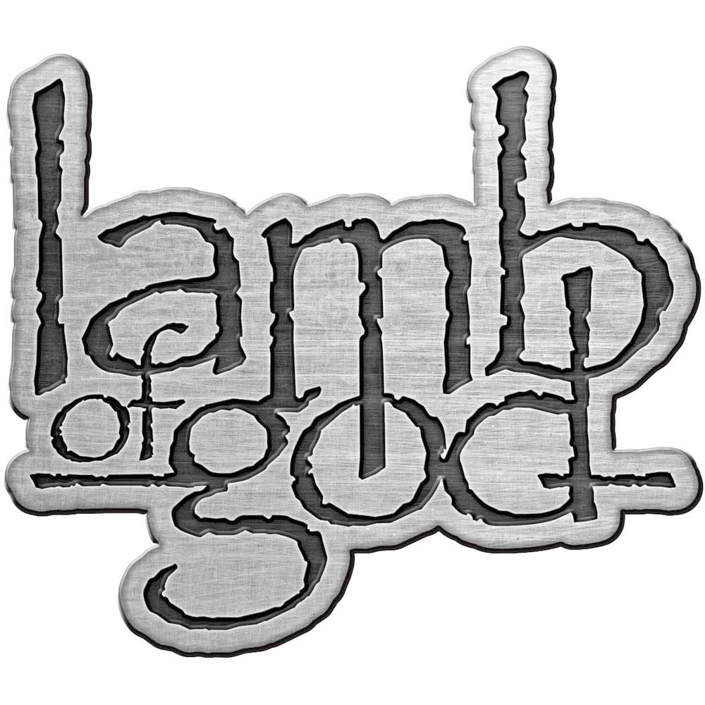 Lamb Of God - Logo Pin - Black
